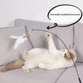 thumbnail image 4 of Varita de juguete para gato, pluma esponjosa con campana, palo succionador, juguetes interactivos para gatos, gatito, caza, ejercicio, producto para mascotas, 4 of 4