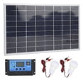 thumbnail image 3 of Solar Panel, With LED Bulb是、 PWM Solar Controller, Dual USB Charger Electric Cars Tourist Vehicles For Yachts Club Cars 20A, 3 of 8