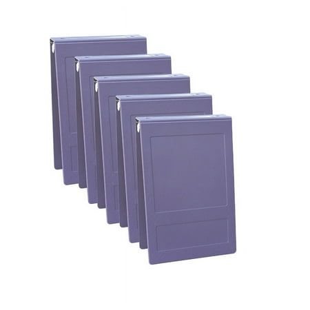 1.5 Inch Top Open 2 Ring Legal Binder In Lilac (5 Pack)