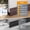 Brown, variant on Lantu Door Bottom Seal Strip 2 Pack, Weather Stripping for Door Draft Stopper, Multi-Color, Cuttable, Self-Adhesive Door Sweep for Insulation, Soundproofing, Dust & Bug Blocking 2" W x 39" L