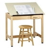 Diversified Woodcrafts DT-2A30 36 x 24 x 30 Art-Drafting Table