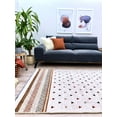 thumbnail image 2 of Alfa Rich 3x10 Beige Terracotta Area Rugs for Living Room Decor Washable Cotton Pet Friendly Runner, 2 of 5
