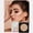 Dark color, variant on Ivory White Mushroom Head Air Cushion Foundation, Oil-Control Full Coverage Formula, Long-Lasting Hydrating Lightweight Finish, For Natural Daily Makeup, Suitable For All Skin Types
