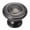 Black, variant on Belwith BWP3501 SN 1.5 in. Altair Knob - Satin Nickel