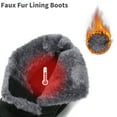 thumbnail image 5 of KOFUBOKE Men's Snow Boots Winter Shoes Waterproof and Non-slip to keep Warm Weather Shoes, 5 of 7