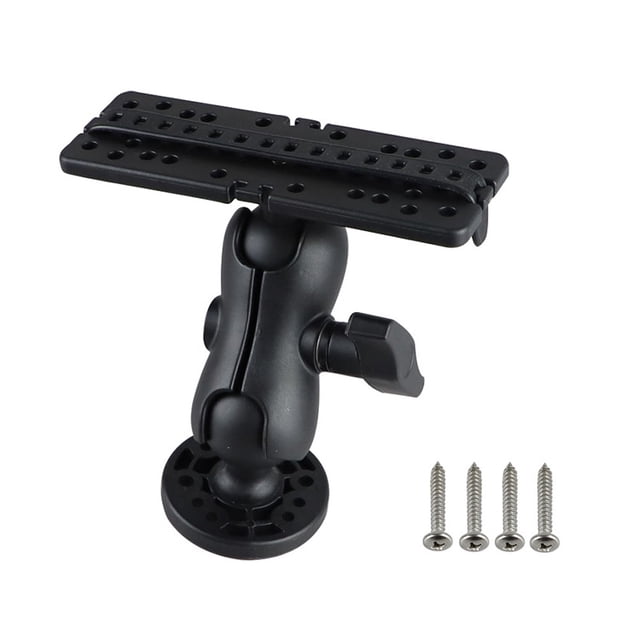 Mosiee Marine Boat Fishfinder Bracket 360 Degree Depth Sounder Base Fish Finder Mount Free Rotation Pesca Iscas Fishing Accessories