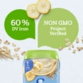 thumbnail image 4 of Gerber 2nd Foods Organic for Baby Grain & Grow Oatmeal Baby Cereal, Banana, 8 oz Canister (6 Pack), 4 of 11