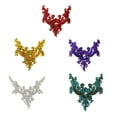 thumbnail image 3 of Wweixi Fine Workmanship Applique Sew On Beads Trim Patches For Beautiful And Fashionable Designs Acrylic Durable For Long Time white 1Set, 3 of 6