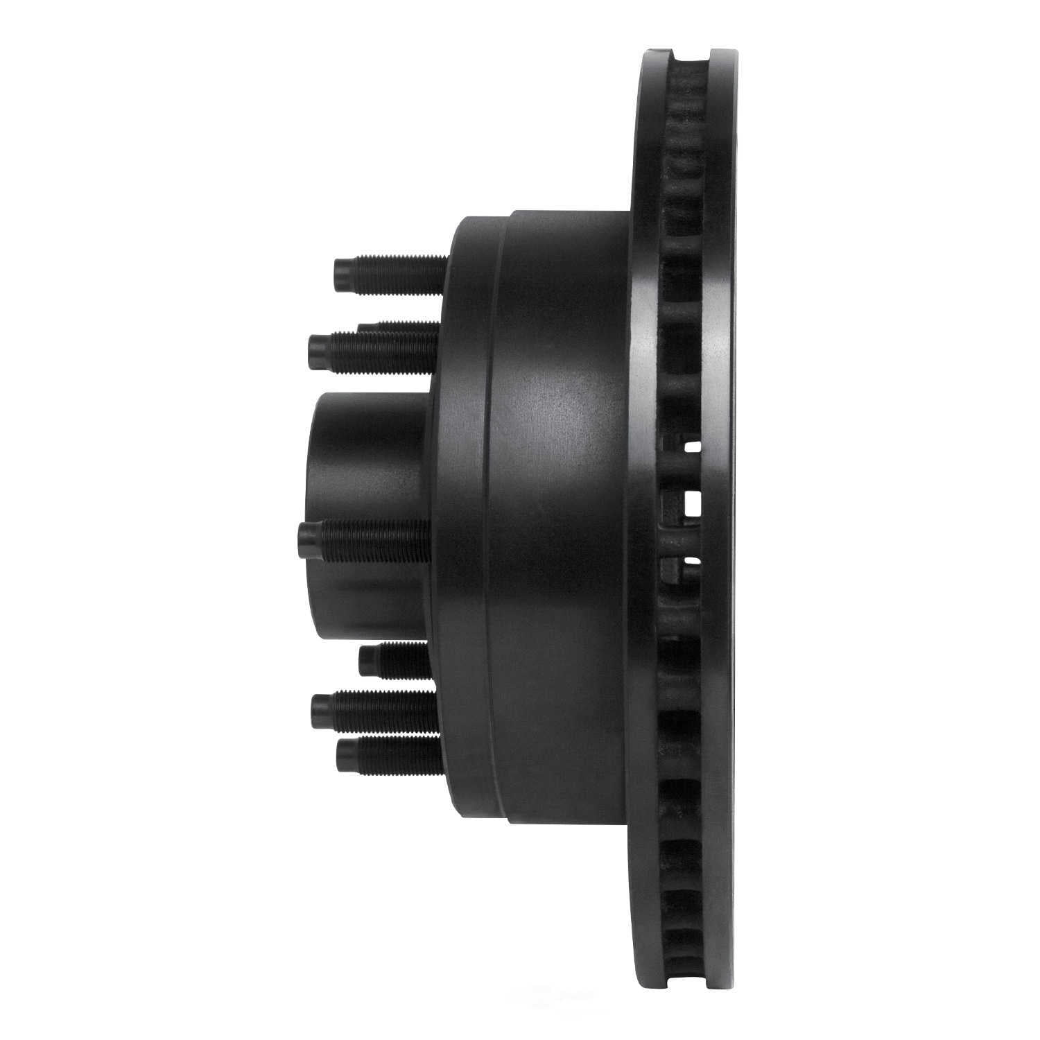 Dynamic Friction Company 633-54118L DFC Brake Rotor - Drilled And Slotted - Black