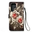 thumbnail image 5 of Dteck Case for Samsung Galaxy S22 Ultra,Magnetic PU Leather Patterned Flip Kickstand Case With Wrist Strap Built-in Card Slots Cover for Galaxy S22 Ultra 5G,Flower, 5 of 6