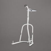 Everlast Dual Station Heavy Duty Powder Coated Steel Heavy and Speed Bag Stand, White