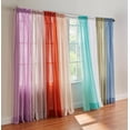 thumbnail image 5 of BrylaneHome BH Studio Crushed Voile Rod-Pocket Panel, 5 of 5