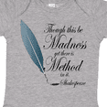 thumbnail image 4 of Inktastic Shakespeare Hamlet Madness Boys or Girls Baby Bodysuit, 4 of 5