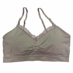 

Coobie Bra V-Neck with Lace Trim