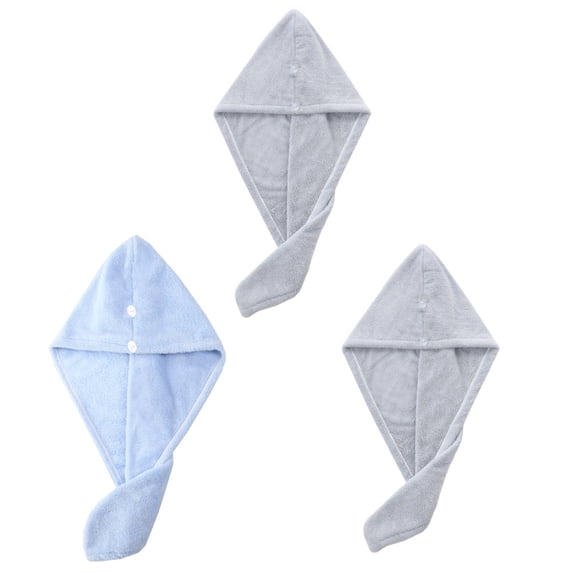 Hair Towel, 3 Packs Hair Turbans for Wet Hair, Drying Hair Wrap Towels for Curly Hair Women