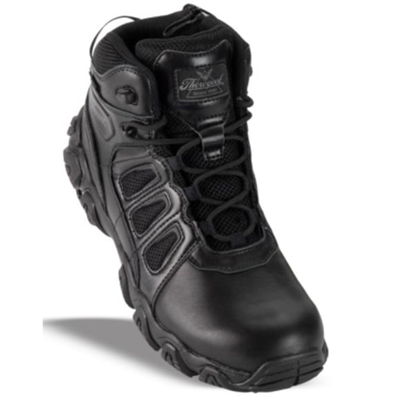 Thorogood Men's Crosstrex Waterproof Work Shoes Soft Toe Black 10.5 D(M) US