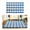 Blue, variant on chaungfeng Spring Summer Pink and White Plaid Rug, 16" x 24" Layered Doormat for Front Door, Hand-Woven Washable Entryway & Porch Decor