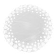 thumbnail image 1 of Tocados de novia florales, elegante velo de red blanco hasta los hombros para bodas, adecuado para novias, accesorios para el cabello, 1 of 8