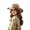 BK2, variant on LIUYUNNN Woven Hats for Women Classic Cowboy Hat Western Headwear Outdoor Riding, One Size