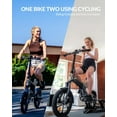 5TH WHEEL Tide 1 Folding Electric Bike for Adults, Torque Sensor Energy