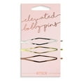 thumbnail image 4 of Kitsch Fashion Metal Kitsch Diamond Pin Adult Bobby Pins, Gold, Rose Gold, Silver, 3 Ct, 4 of 5