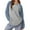 Light Blue, variant on Busydd Sweatshirt for Women Fashion Color Patchwork Crewneck Sweatshirts Casual Fall Sweatshirt Pullover Tops Long Sleeve Tops for Woman