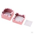thumbnail image 1 of LOVIVER 2pcs Snooker Billiards Pool Table Aluminum Pool Cue Chalk Holder Case Pink, 1 of 7