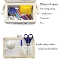 thumbnail image 4 of Small Sewing Basket with Supplies Sewing Kit Storage Box for Girls/Kids/Beginners ( Sewing Accessories Pattern), 4 of 7