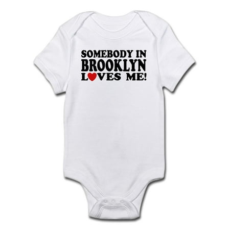 

CafePress - Somebody In Brooklyn Loves Me Infant Bodysuit - Baby Light Bodysuit