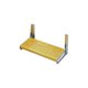 Garelick/Eez-In 26015:01 15" Oak Footrest - Marine Folding Footrest