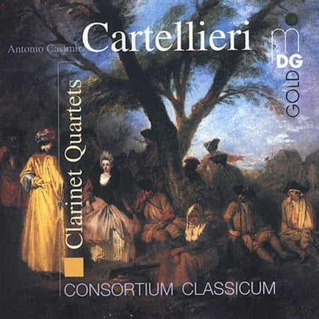 A.C. Cartellieri - Clarinet Quartets - Music & Performance - CD