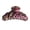 B, variant on Hair Claw for Women, Crescent Moon Shape Hair Clip, Gradient Color Back Head Hair Claw, Versatile Hair Accessory for Long Short Hair Daily Use