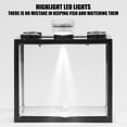 thumbnail image 5 of Modern Plastic Stackable Fish Tanks 6 Hole Design Bettas Aquarium Suitable for Small Pet Desktop Use Safe, 5 of 8