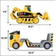 thumbnail image 5 of Maxx Action 24’’ 2-N-1 Mega Mover – Large Construction Truck Toy with Lights, Sounds and Motorized Drive | Realistic Dump Truck and Trailer with Dual Joystick Controllers | For Kids, 5 of 5