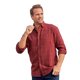 thumbnail image 1 of Atlas For Men - Camisa Cuadro de Franela para Hombre (Burdeos, Beige), 1 of 2