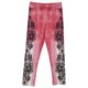 thumbnail image 3 of MKLEKYY Pantalones deportivos mujer Vaqueros capri con estampado floral para mujer para uso casual Conjuntos de primavera, 3 of 4