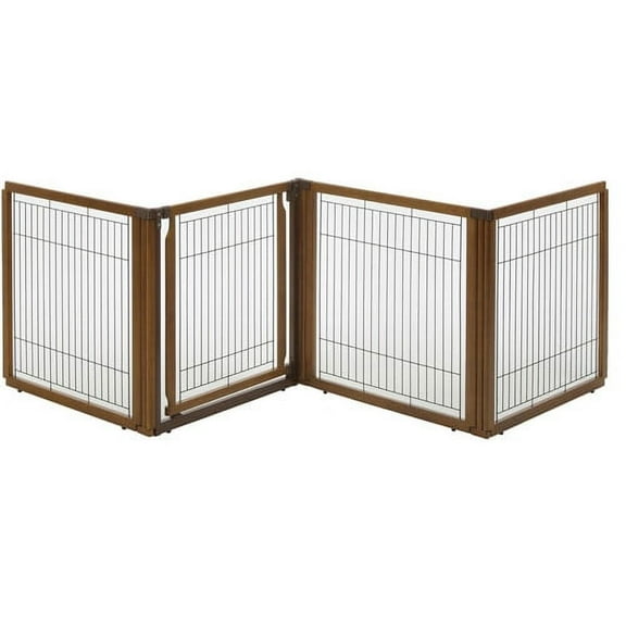 Richell Convertible Elite Pet Gate, 4-Panel