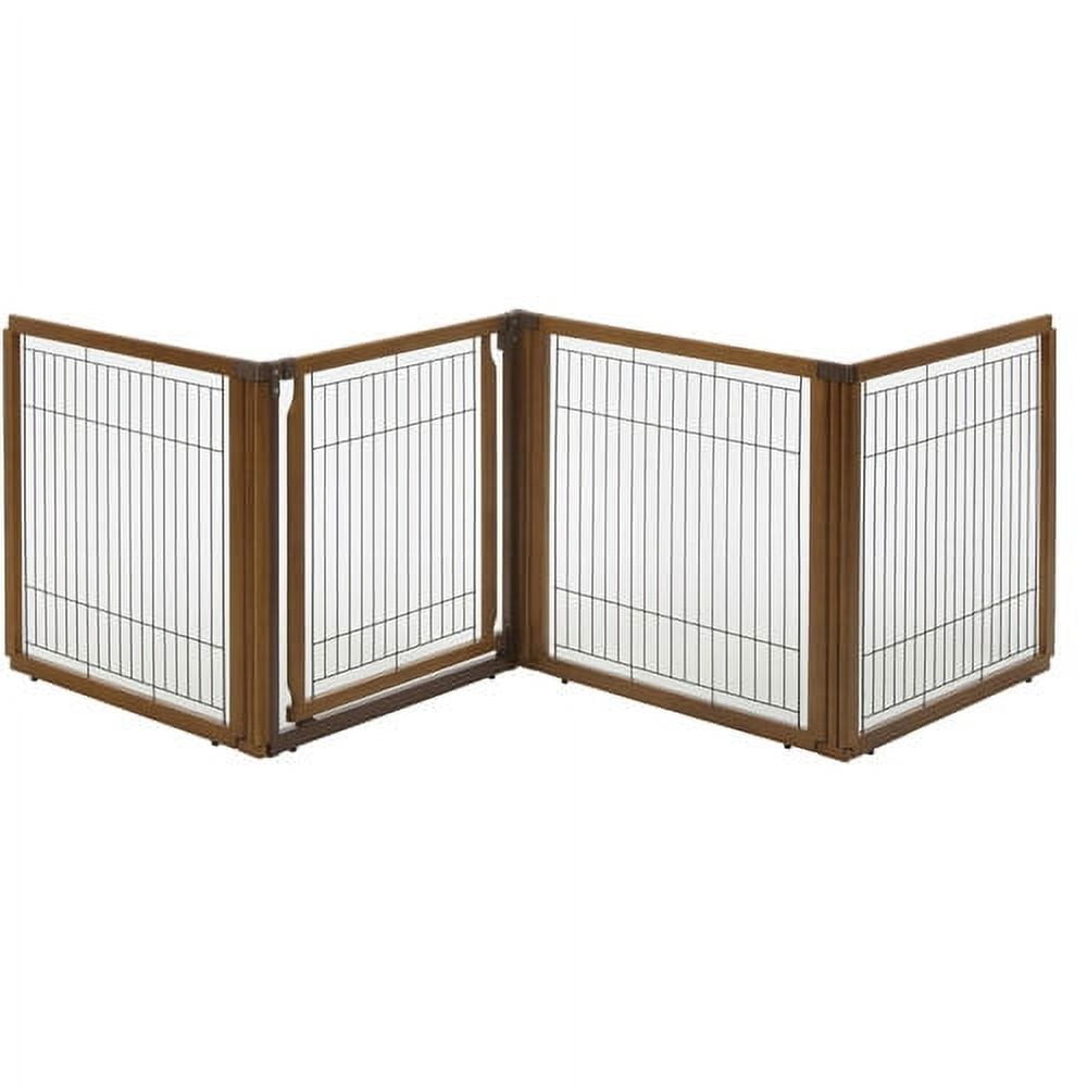 Richell 35"H Convertible Elite Pet Gate, 4-Panel