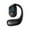 Black, variant on Open-Ear, Bone Conduction Sport Headphones - Sweat Resistant, Workout Headphones with 30ft Bluetooth - Secure, Wireless, Comfortable Fit - Deep Bass and Smart Mic App