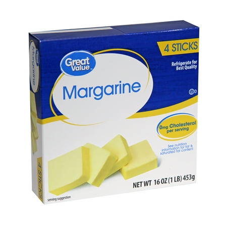 Great Value Margarine, 16 oz