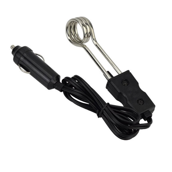 VERMON Portable 12V Car Immersion Heater Auto Vehicle Electric Tea Coffee Water Heater