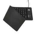 thumbnail image 4 of 5X 103Keys Silicon Keyboard Russian Layout USB Interface Keyboard Flexible Foldable Wired Keyboard for PC Desktop Laptop, 4 of 7
