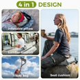 thumbnail image 2 of Almohadilla de asiento de viaje ATEPA inflable para cuello y soporte lumbar, 2 of 8