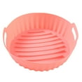thumbnail image 2 of YAOMOBB Grill Plate Reusable Silicone Fryer Liners Eco Friendly Easy Clean Kitchen Essential, 2 of 7