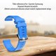 thumbnail image 3 of Correa de reloj de silicona deportiva Pulsera de fitness Reemplazo de correa de silicona para Garmin / HUAWEI / Samsung 20 mm, Azul cielo Inevent EL2640-10, 3 of 7