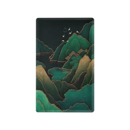 IAUYY Retardant PC Material Unused Outlet Cover Switch Plate Covers Easy DIY Installation with Screws Light Switch Cover Plate Abstract