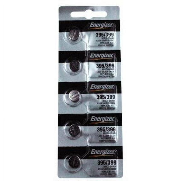 Energizer 395/399 - SR927 Silver Oxide Button Battery 1.55V - 5 Pack + 30% Off!