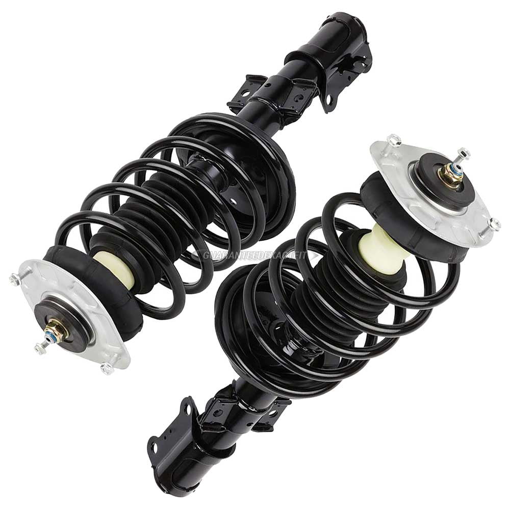 New Pair Front Complete Strut & Spring Assembly For Volvo S60 S80 & V70