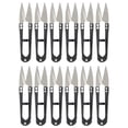 thumbnail image 4 of 12Pcs Sewing Scissors, Portable Carbon Steel DIY Yarn Scissors Mini Lightweight Thread Scissors Embroidery Thread Thrum Yarn Trimming Nipper, 4 of 8