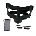 thumbnail image 4 of Protector nasal para nariz rota con correa elástica, protector facial para boxeo, ejercicio y gimnasio. Diadema negra, 4 of 8